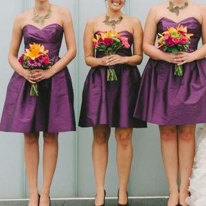 Plum Bridesmaids Dress